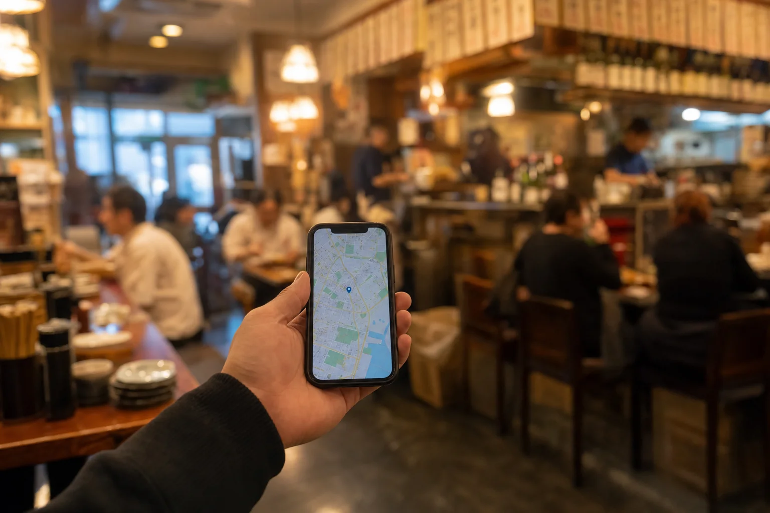 飲食店のMEO対策のイメージ